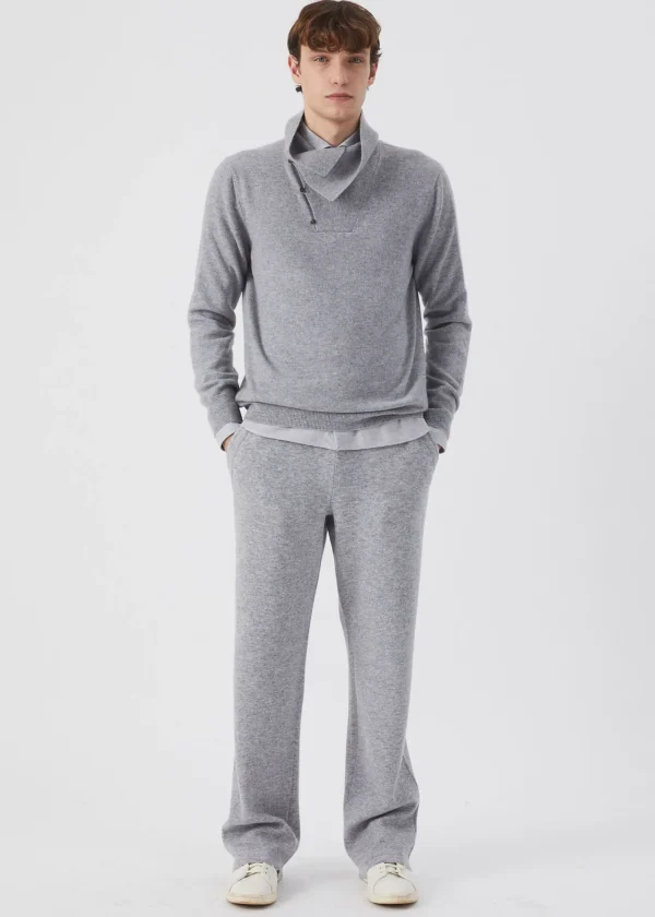 MALO Tops & Knitwear<Cashmere turtleneck sweater Grey