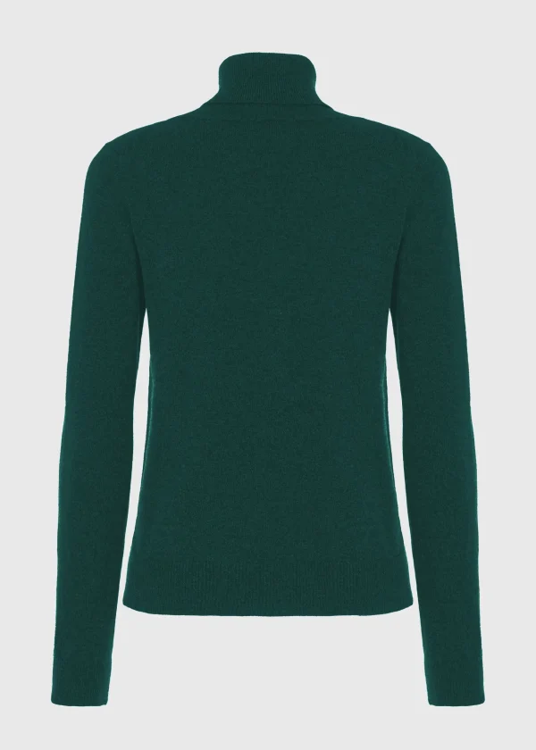 MALO Tops & Knitwear<Cashmere turtleneck sweater Green