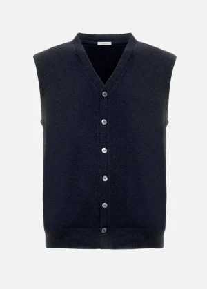 MALO For Him | Tops & Knitwear<Cashmere waistcoat Blue