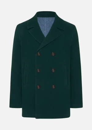 MALO Coats & Jackets<Coat in cashmere and wool Multicolor