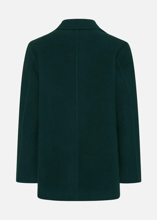 MALO Coats & Jackets<Coat in cashmere and wool Multicolor