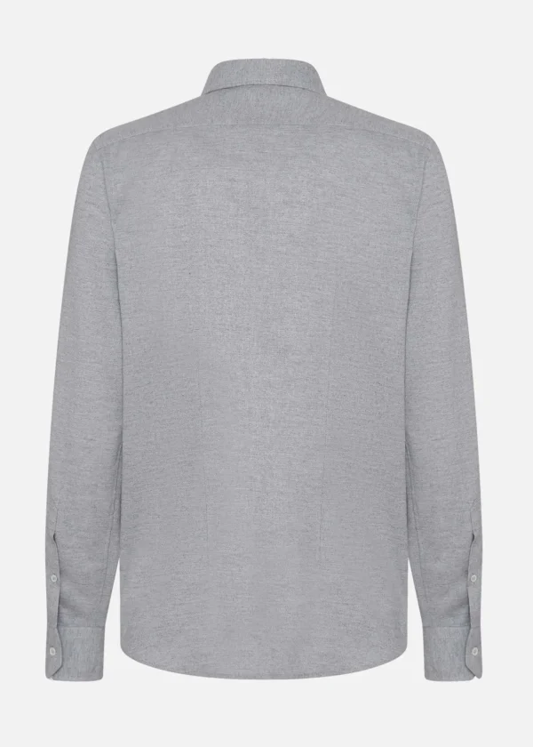 MALO For Him | Tops & Knitwear<Cotton shirt Grey