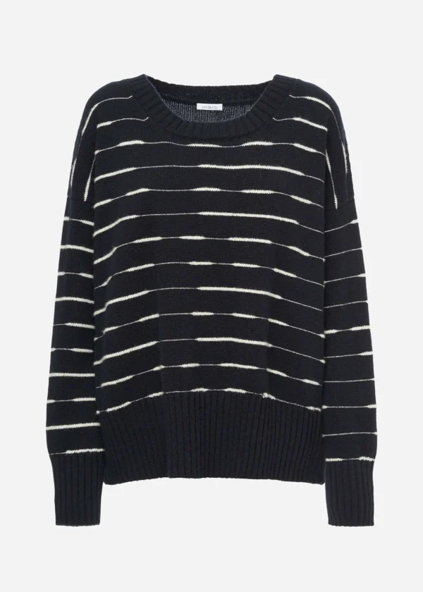 MALO Tops & Knitwear<Crew neck sweater in cashmere Multicolor