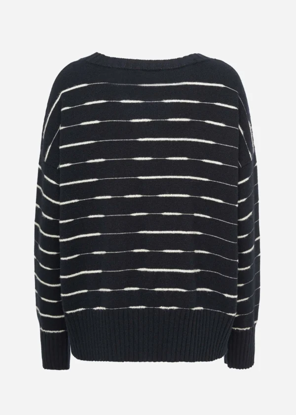 MALO Tops & Knitwear<Crew neck sweater in cashmere Multicolor