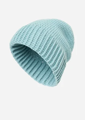 MALO Accessories | Accessories<Handmade cashmere beanie Light blue