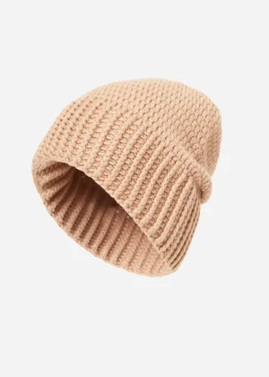 MALO Accessories | Accessories<Handmade cashmere beanie Beige