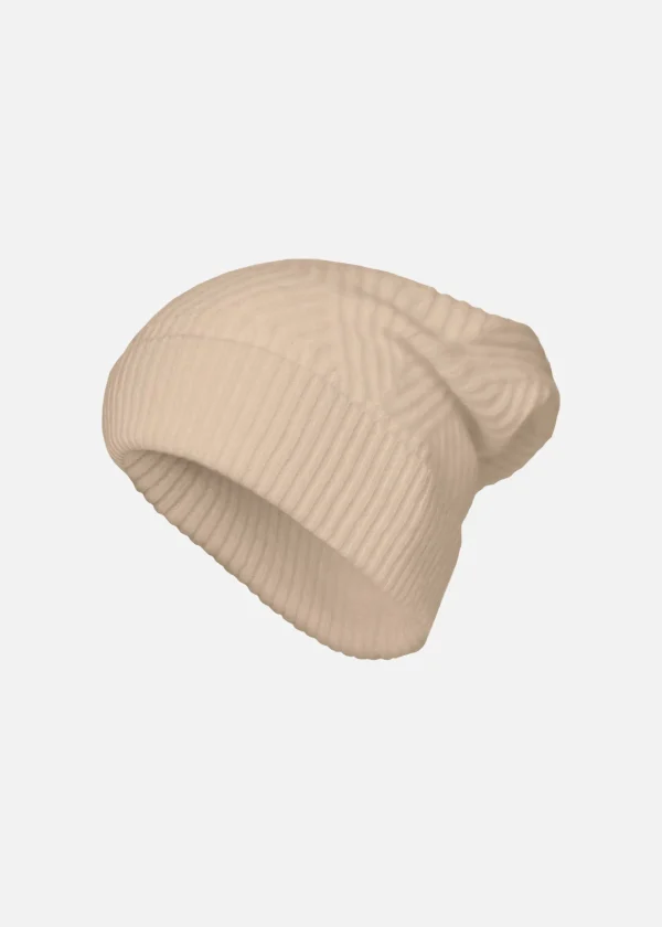 MALO Accessories<Hat in a cashmere blend Natural