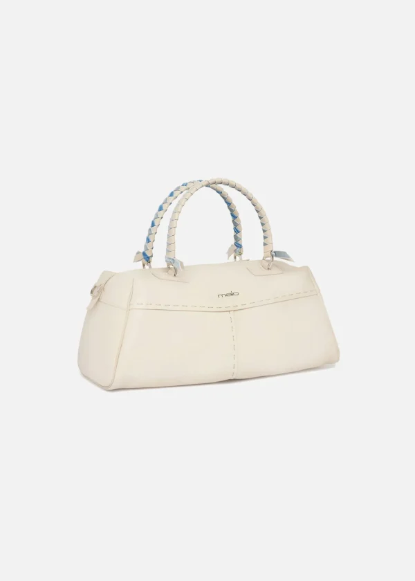 MALO For Her | Accessories<leather Velvet bag White