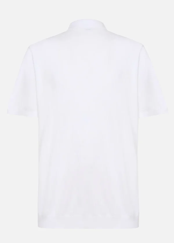 MALO For Him<Makò cotton polo shirt White