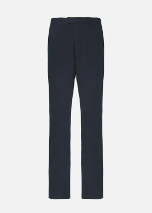 MALO Trousers<Stretch cotton trousers Blue