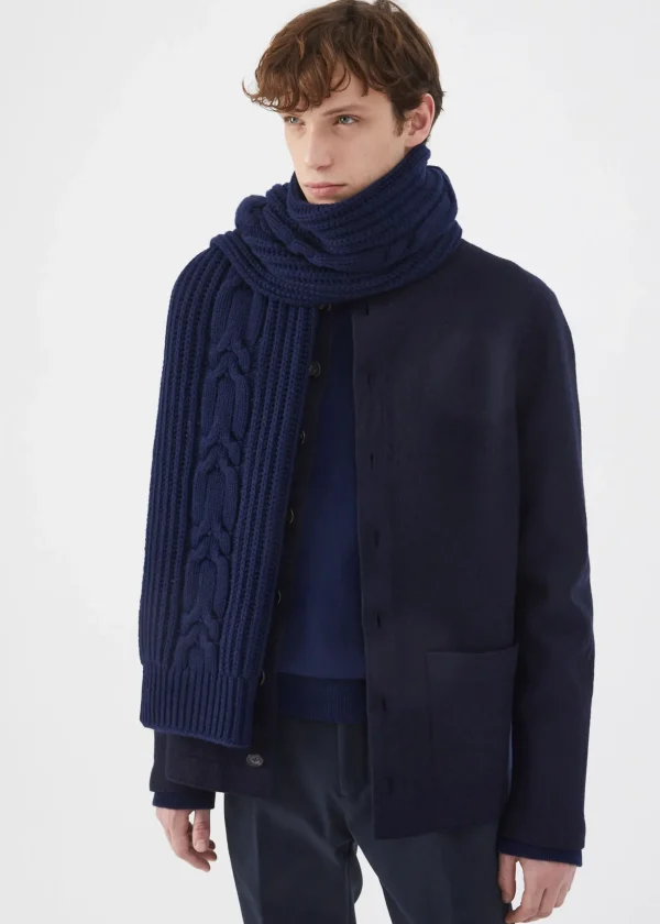 MALO Coats & Jackets<Sustainable wool jacket Blue