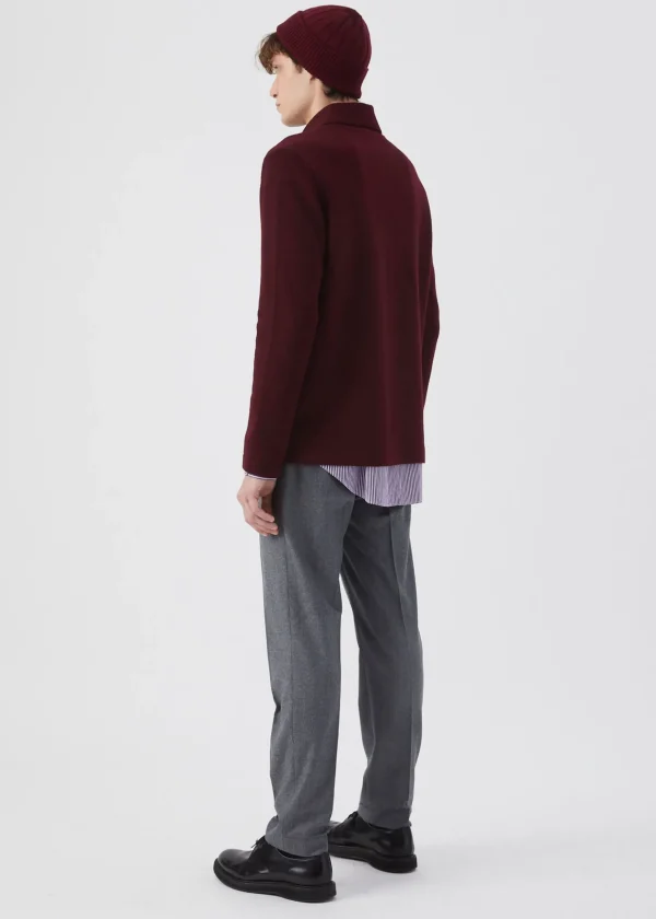 MALO For Him | Tops & Knitwear<Sustainable wool shirt Red