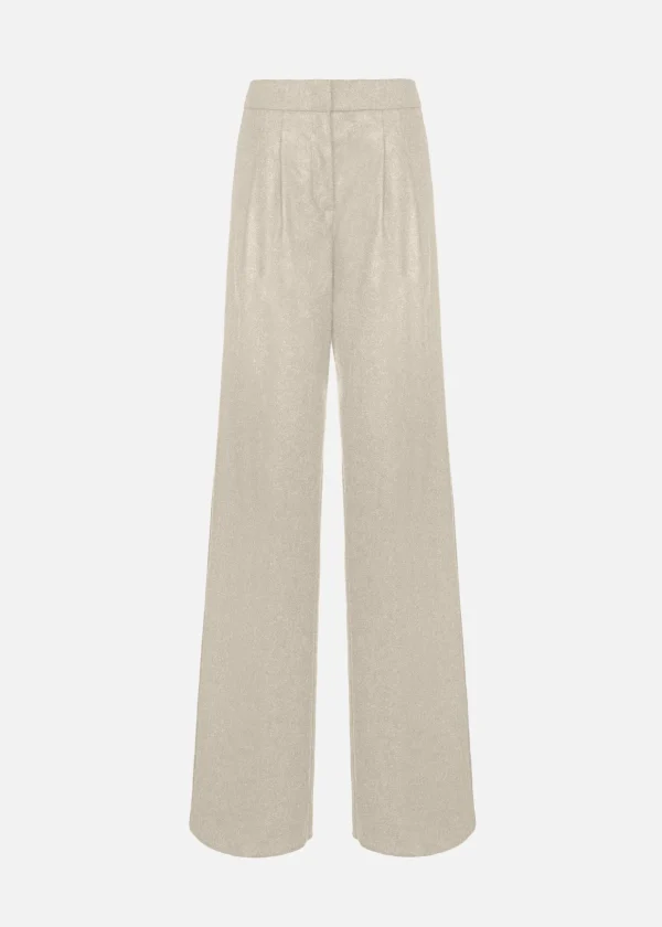 MALO Pants & Skirts<Trousers in a wool blend White