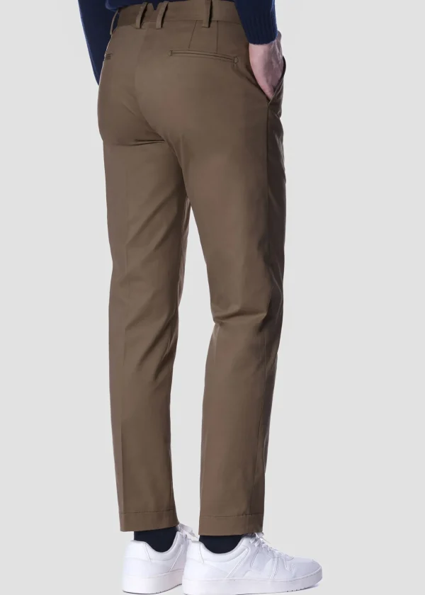 MALO Trousers<Trousers in cotton Brown