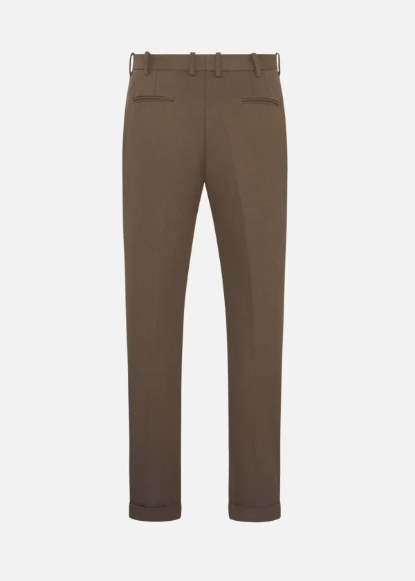 MALO Trousers<Trousers in cotton Brown