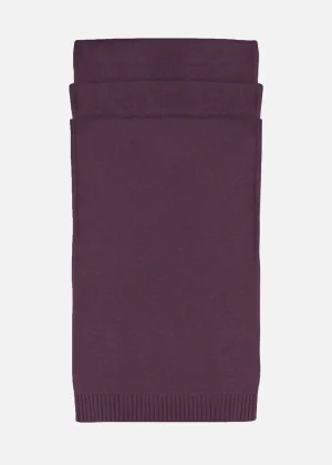 MALO Accessories | Accessories<Unisex evanescent cashmere scarf Purple