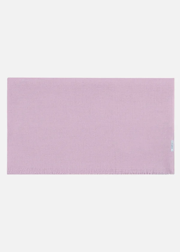 MALO For Her | Accessories<Unisex stole in cashmere and silk Pink