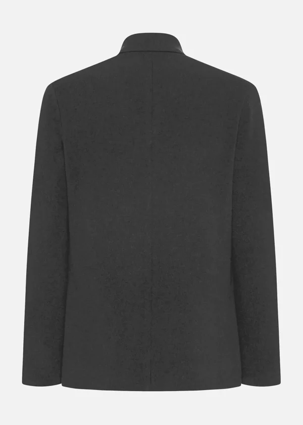 MALO Coats & Jackets<Virgin wool and cashmere jacket Grey